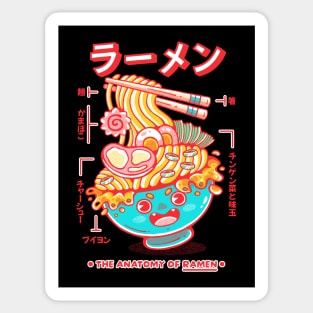 RAMEN ANATOMY (variant 1) Sticker